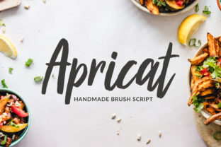 Apricat: A Premium Script Font for Campaigns