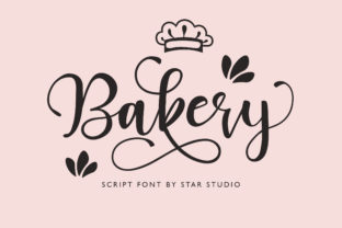 Bakery: A Soft Script Font for Crafters