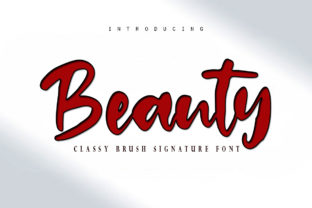Beauty in Red: A Premium Script Font for Editorial Design