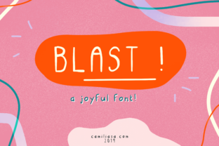 Blast: A Cheerful Script Font for Campaigns