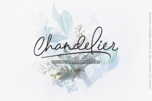 Chandelier: A Stunning Script Font for Editorial Design