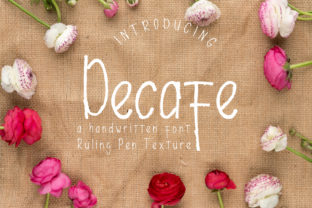 Decafe: A Modern Script Font for Web Design