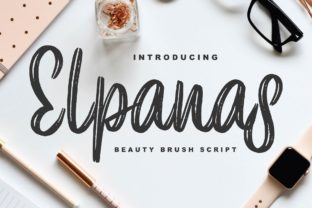 Elpanas: A Handwritten Font for Modern Web Design