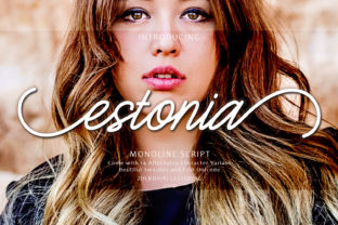 Estonia: A Modern Calligraphy Font for Your Brand