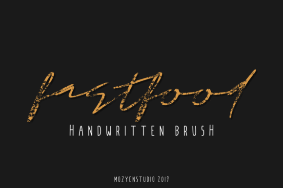 Fastfood Font: A Rough and Edgy Typeface Review