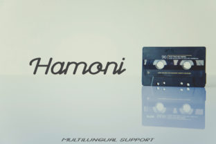 Hamoni: A Modern Script Font for Marketers