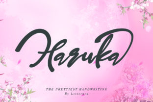 Haruka: A Japanese Kimono Inspired Typeface for Editorial Design