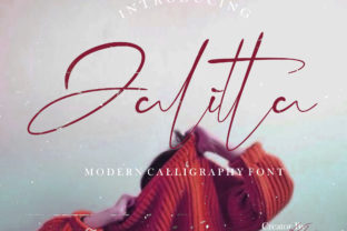 Jalitta: A Modern Calligraphy Font for Campaigns