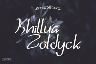 Khillua Zoldyck: A Dramatic Typeface for Bold Marketing
