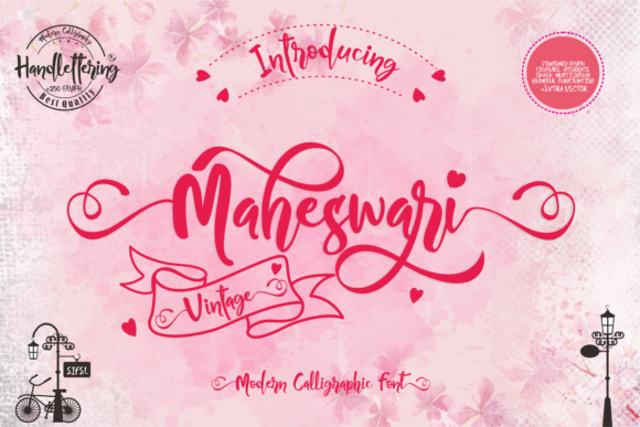 Maheswari: A Modern Calligraphy Font for Crafters