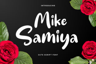 Mike Samiya: A Powerful Script Font for Web Design