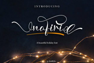 Nafiri: A Festive Script Font for Winter Editorial Design