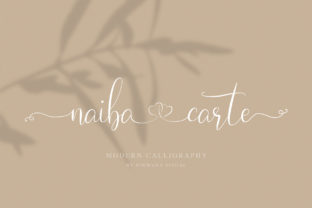 Naibacarte: A Charming Handwritten Font for Makers