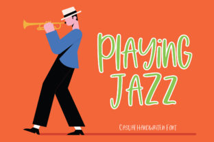 Playing Jazz: A Creative Handwritten Font for Editorial Design