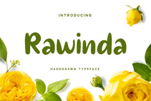 Rawinda: A Romantic Handwritten Font for Campaigns