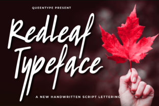 Redleaf: A Fresh Script Font for Editorial Design