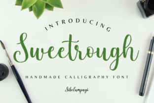 Sweetrough: A Bold Script Font for Authentic Branding