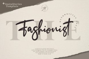 The Fashionist: A Signature Script Font for Editors