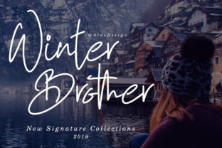 Winter Brother: A Signature Typeface for Crafters