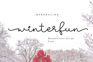 Winterfun: A Cozy Script Font for Winter Campaigns